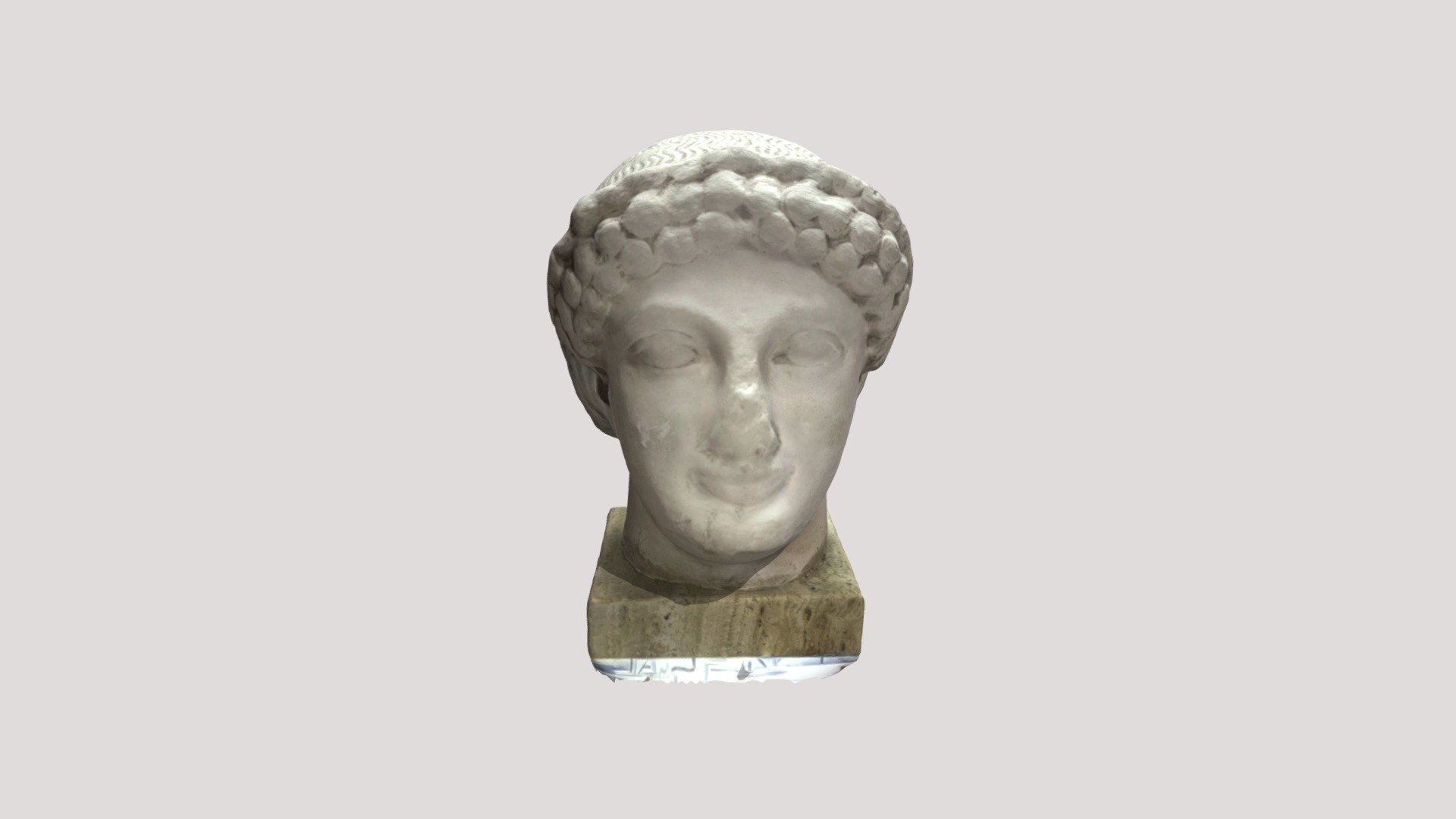 Testa in Gesso