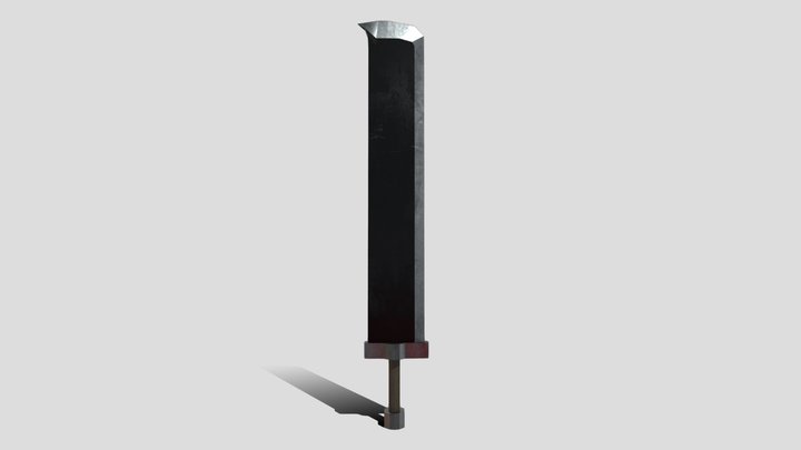 Great Sword (Low Poly) 3D Model