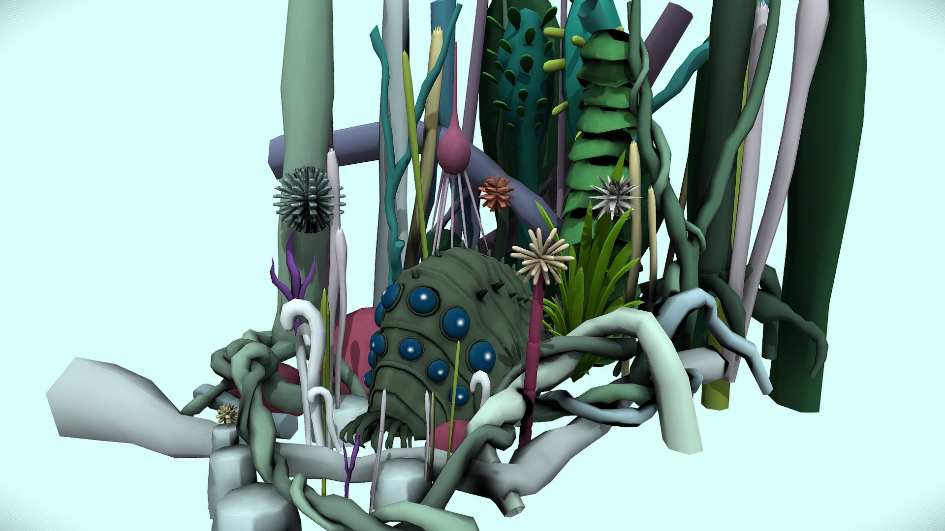 Ohmu in the Toxic jungle