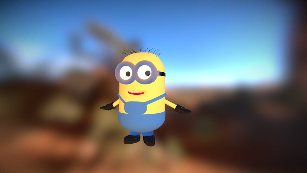 Minion model - Download Free 3D model by Mary Shan (@maryshan) [22eb8d8 ...