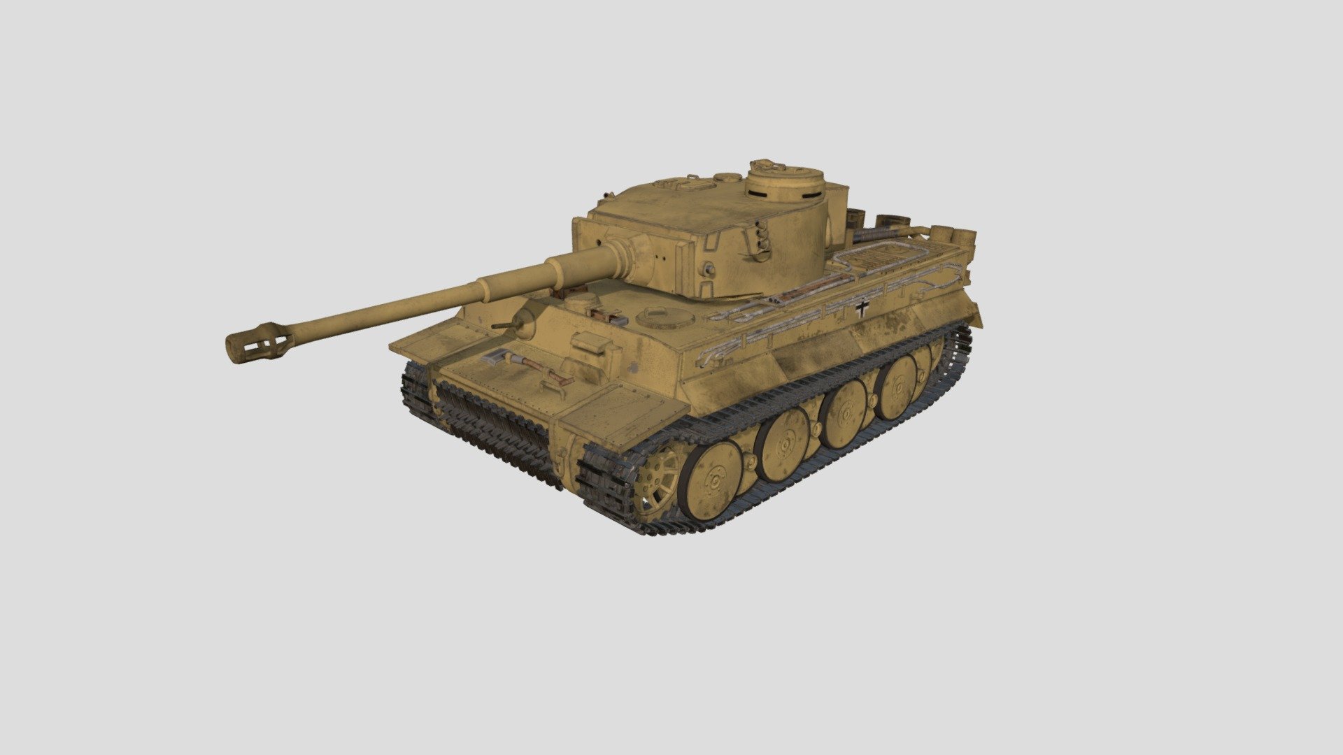 Tiger H1 - 3D model by Christian S (@ChristianSX) [22ec212] - Sketchfab