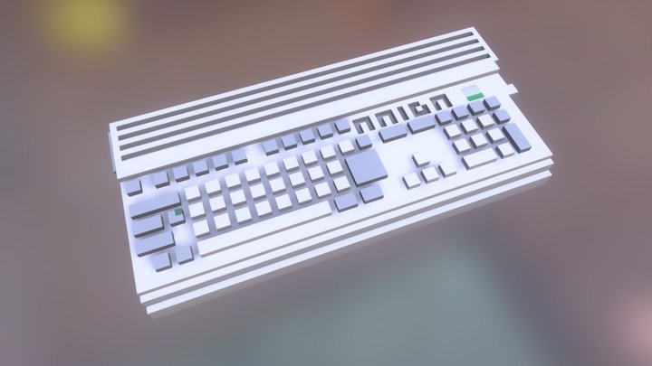 Amiga 1200 3D Model