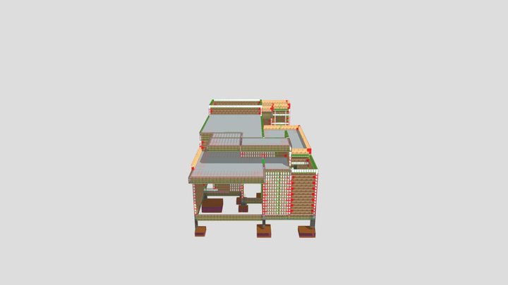 ARMADURAS ESTRUTURA DANILO TELES 3D Model
