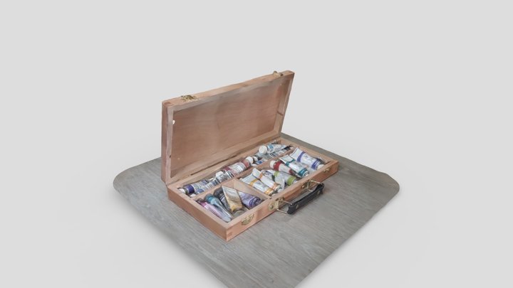 Paint Set 3D Model