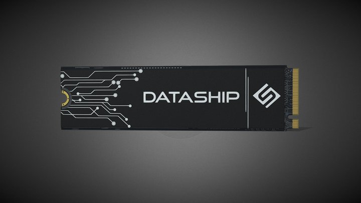 SSD_Chip 3D Model