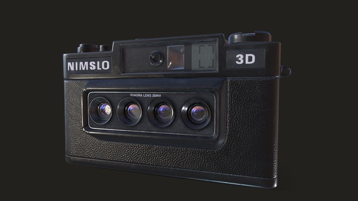 Nimslo 3D Camera 3D Model