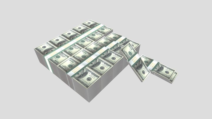 Dirty Money (1 mio Dollar) – Modelo 3D gratuito STL