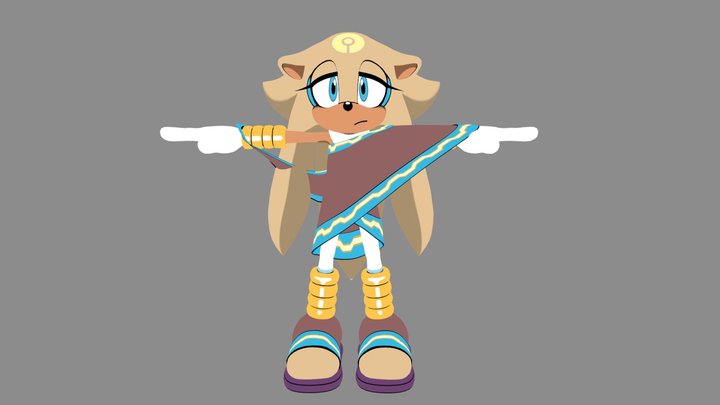 Gold The Tenrec – Modello 3D gratuito STL
