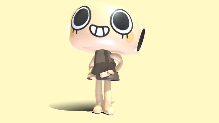 shelly Angry – Free 3D Model STL
