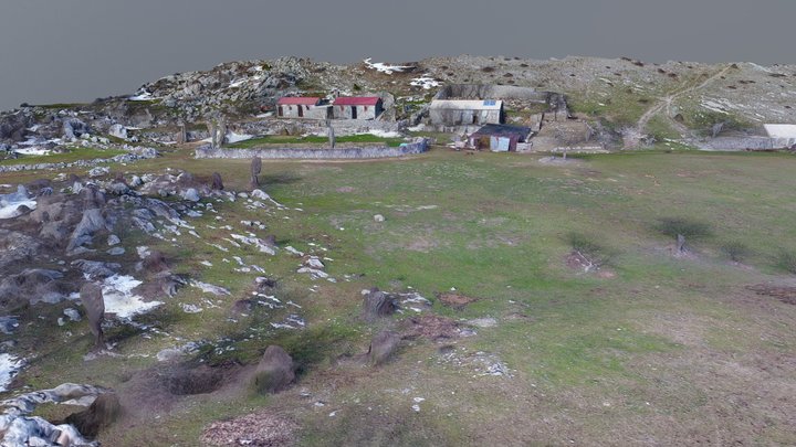 Mountain shepard's huts: Bili Sinokos 3D Model
