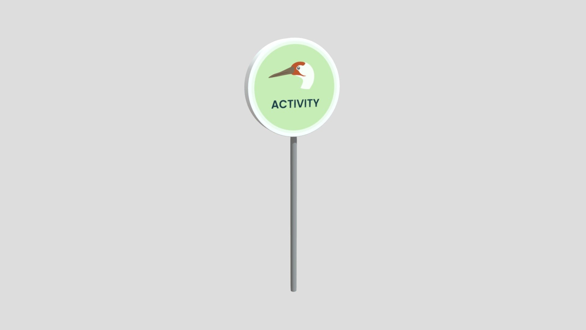 Wet Prairies Activity Sign