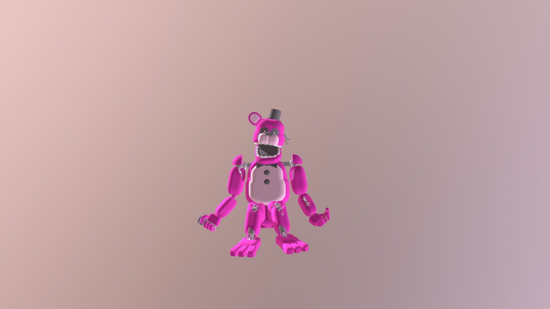 Withered Shadow Freddy Remasted model