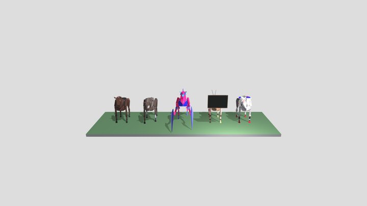 XYZ School: уточнение и вторичные формы HW 3D Model