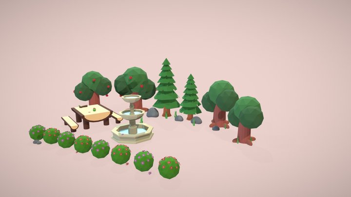 Modelling Game Assets 3D Model