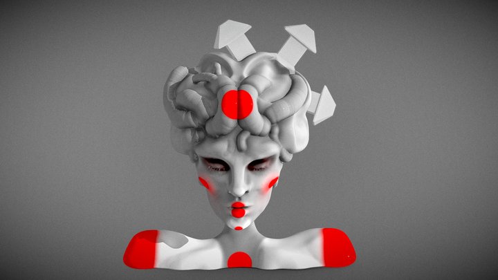 The Itch Princess 3D Model