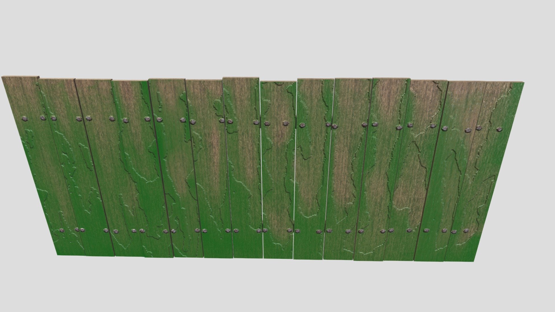 Wooden fence / Деревянный забор