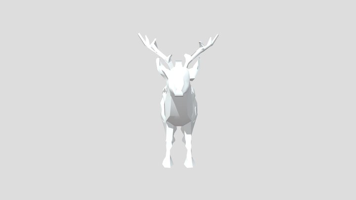 66112129deer 3D Model