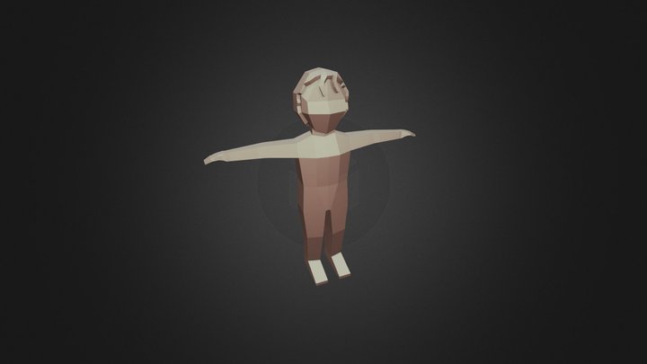low poly base mesh 3D Model