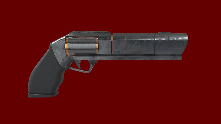 Service Weapon (Control) 3D Model