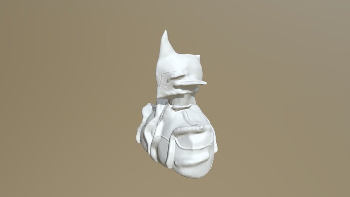 Monster Head 3D Model