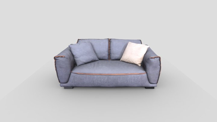 purple sofa，RealityCapture Modeling 3D Model