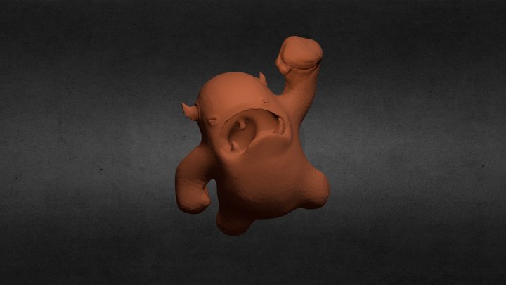 Sculpt Melvin -CGCookie 3D Model
