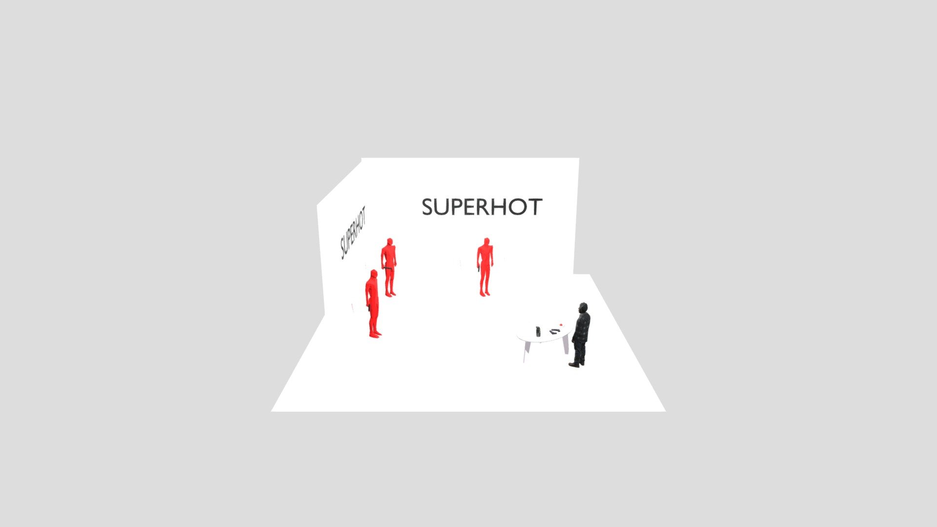 Michael In Superhot Project 1 Download Free 3d Model By Salsy