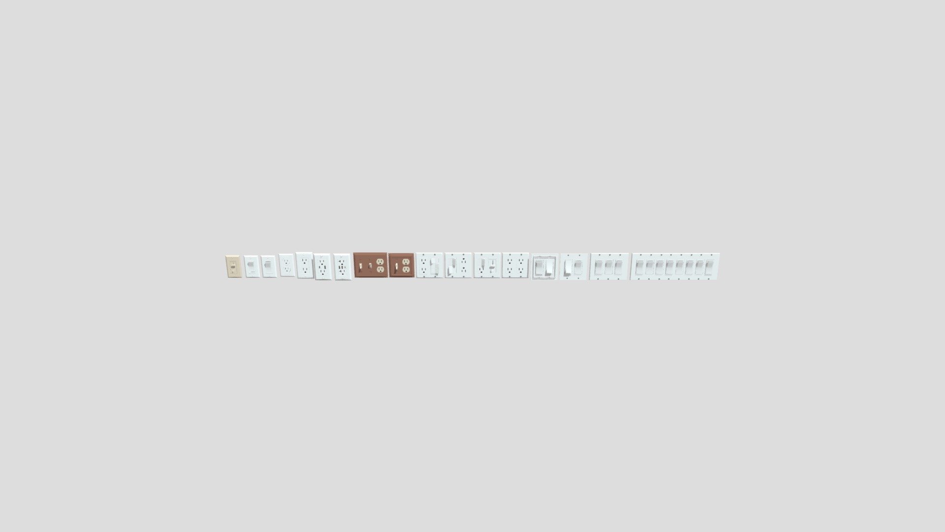 Wall Outlet Set A