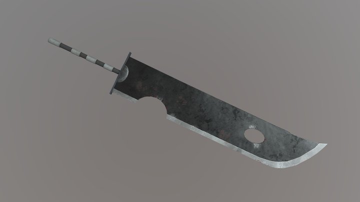Zabuza Sword - Kubikiribōchō 3D Model