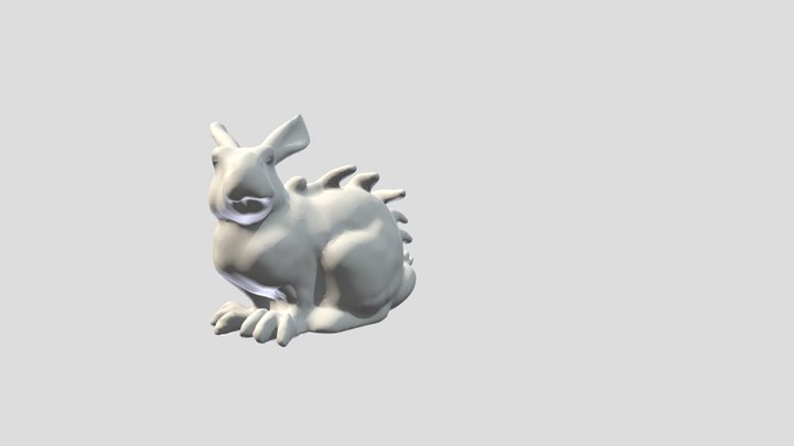 Rabbit Deer Creature 3D Model