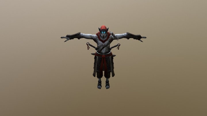Shoved Reaction With Spin 3D Model