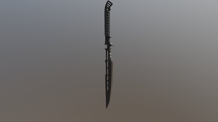 Sword Texture - Spring 2019 3D Model