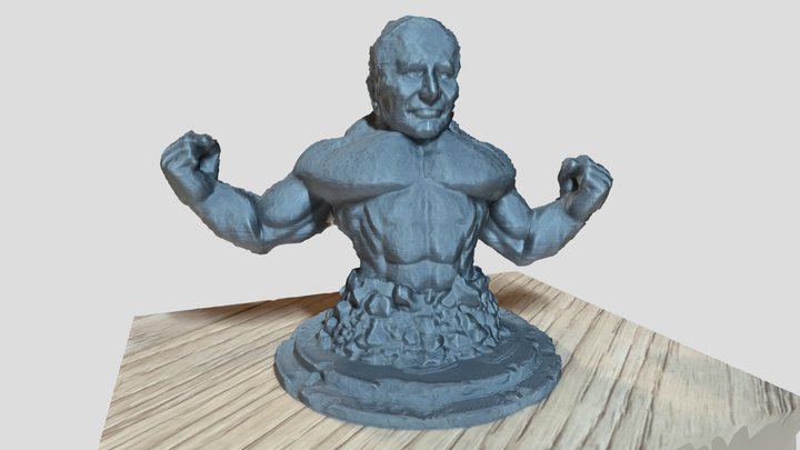 Pope Figure 3D Model