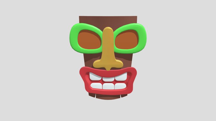 Tribal Mask 3D Model