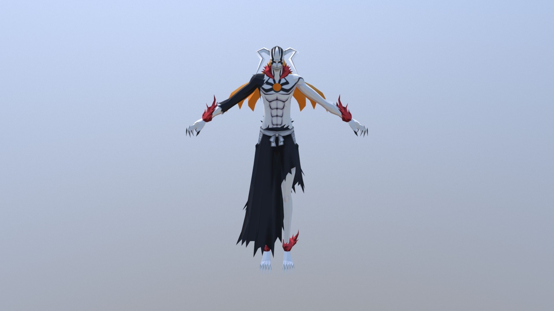 Fully Hollowfied Ichigo Download Free 3d Model By Asifsaj 22fc674