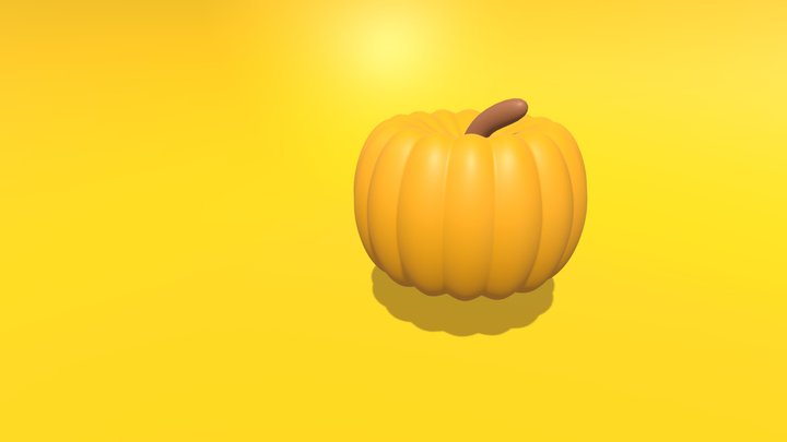 Pumpkin2 3D Model