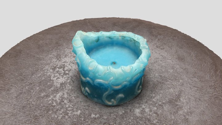 Vela azul desgastada (2ª prueba fotogrametría) 3D Model