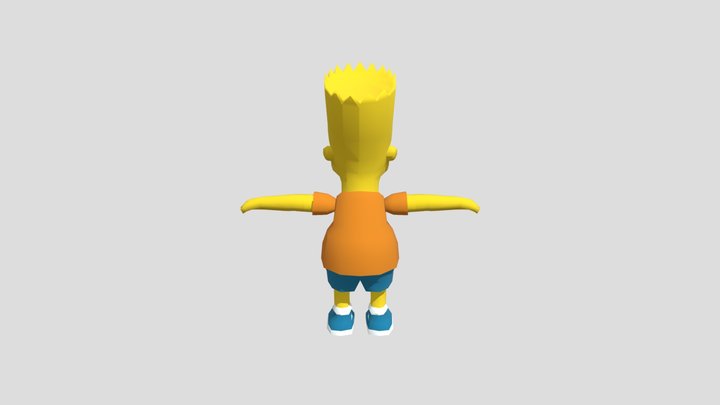 bart - Simpson hit & run (ONE TEXTURE VERSION)