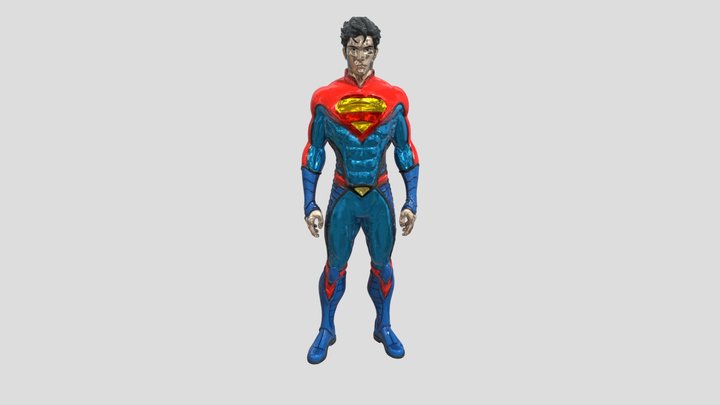 Superboy 3D Model