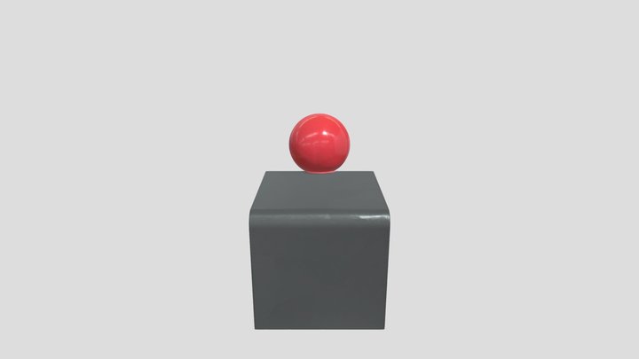 BOLA EN PENDIENTE 3D Model
