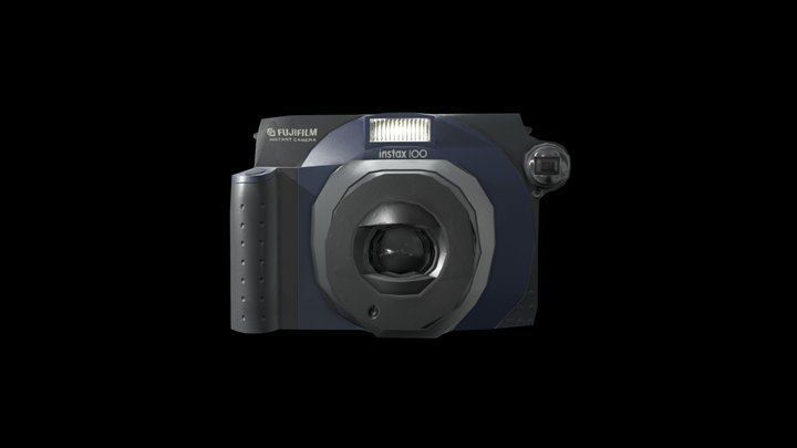 Fujifilm Instax 100 instant camera 3D Model