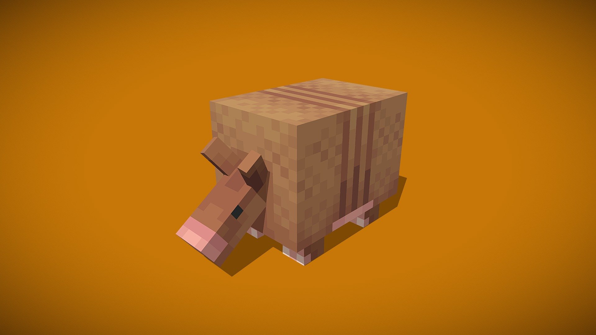 Minecraft Armadillo - 3D model by Skart2000 [22feacb] - Sketchfab