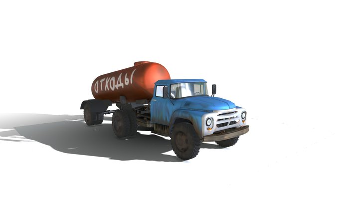 ЗИЛ 130В1 3D Model