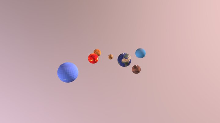My Planet System2 3D Model