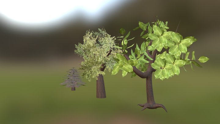 Árboles 3D Model