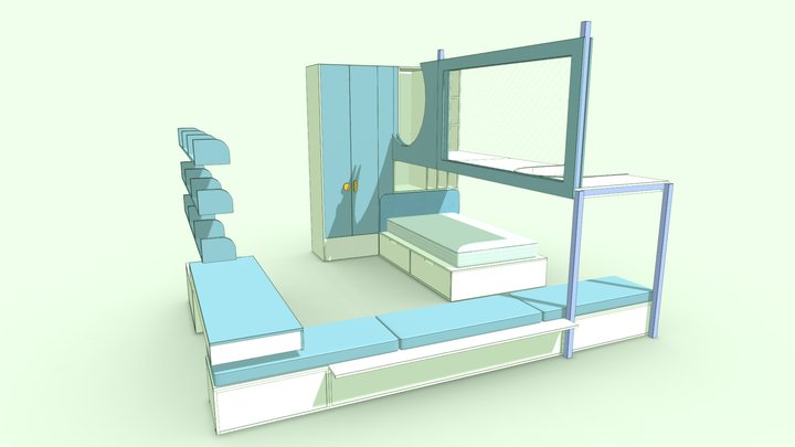318 Детская 3D Model