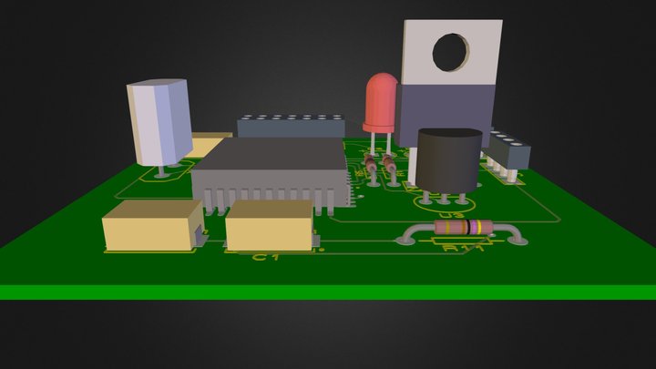 Thermostat02 3 D 3D Model