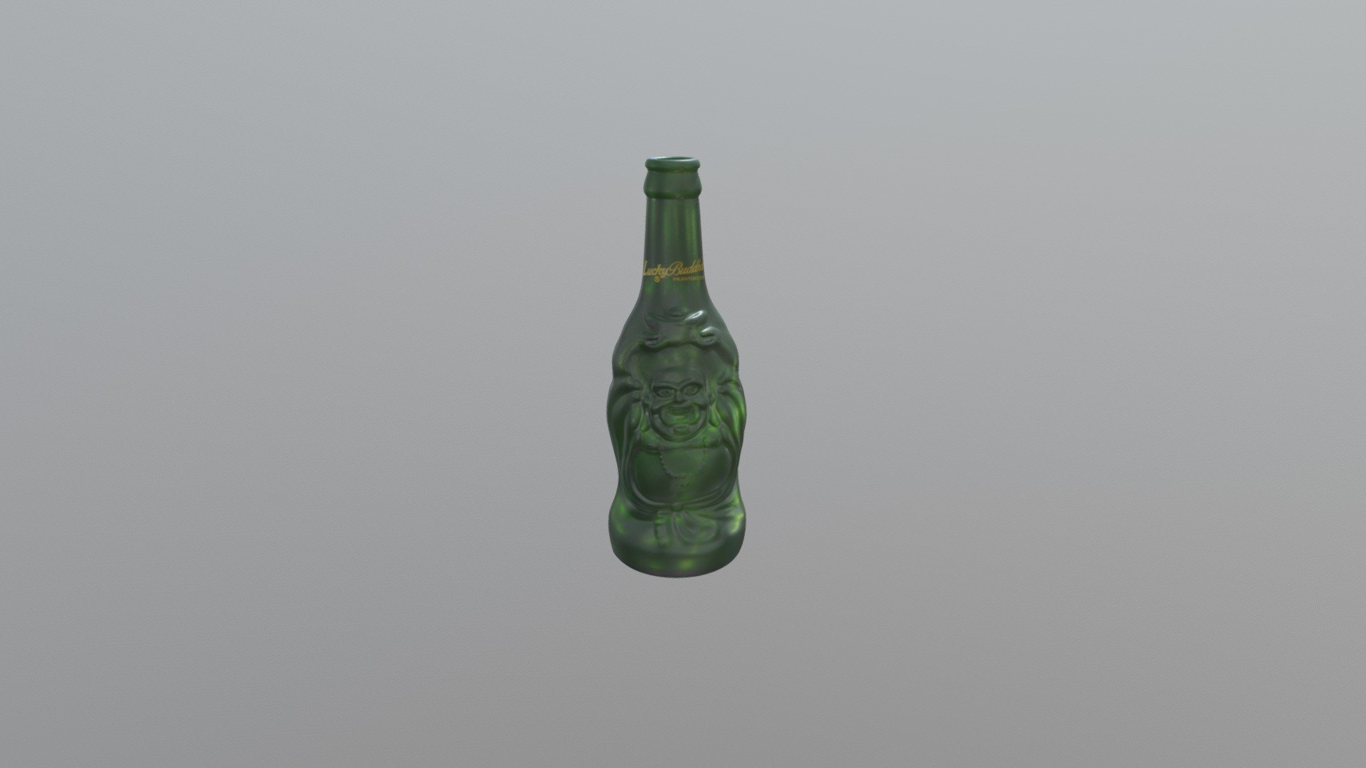 Lucky Budda Beer Bottle