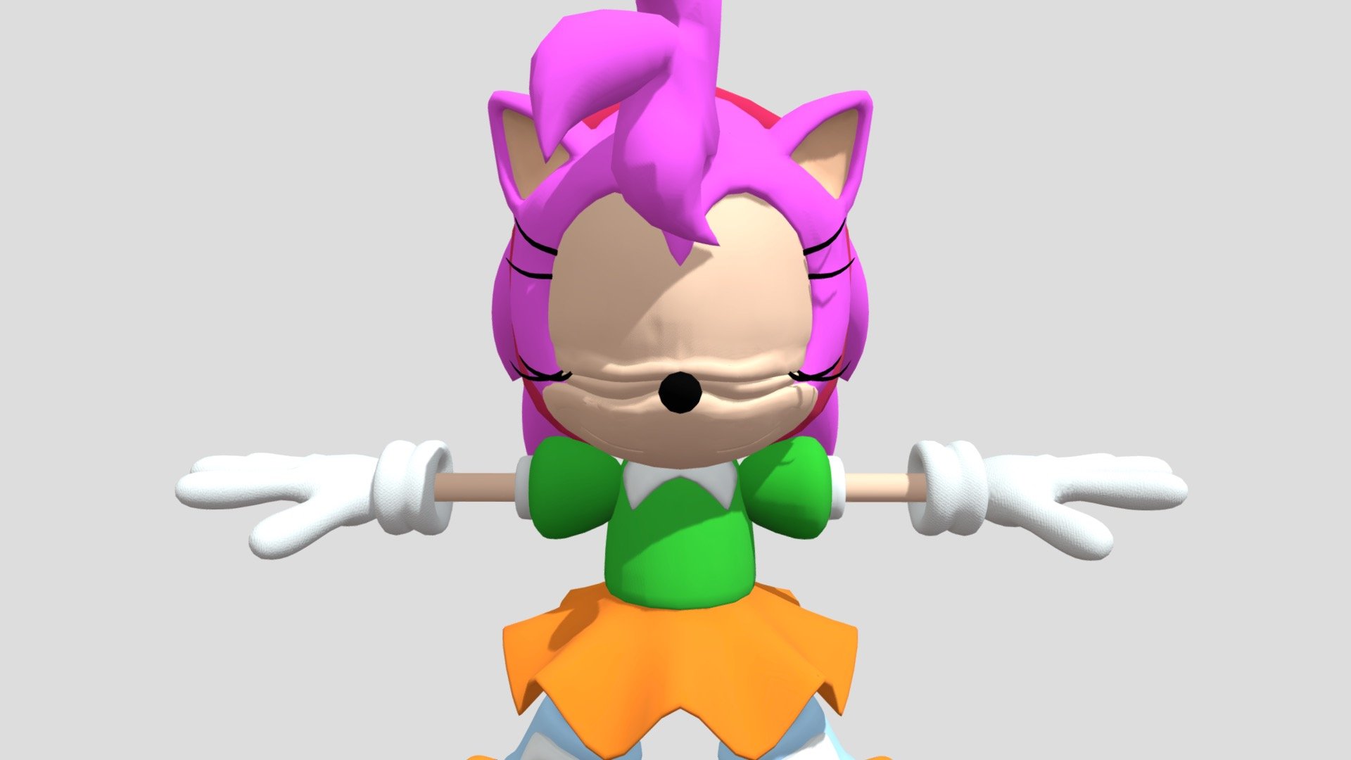 Classic Amy - Download Free 3D model by JadeandPals [23032b7] - Sketchfab