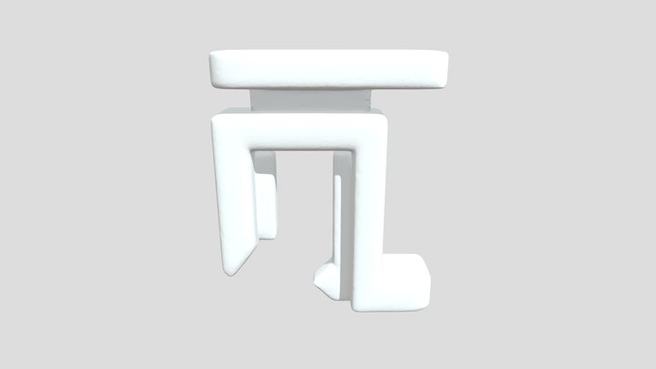 Pasta Symbol 3D Model